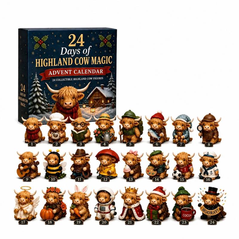 ๐ฎ24 Days of Highland Cow Magi Advent Calendar๐ฏ๏ธ๐พ
