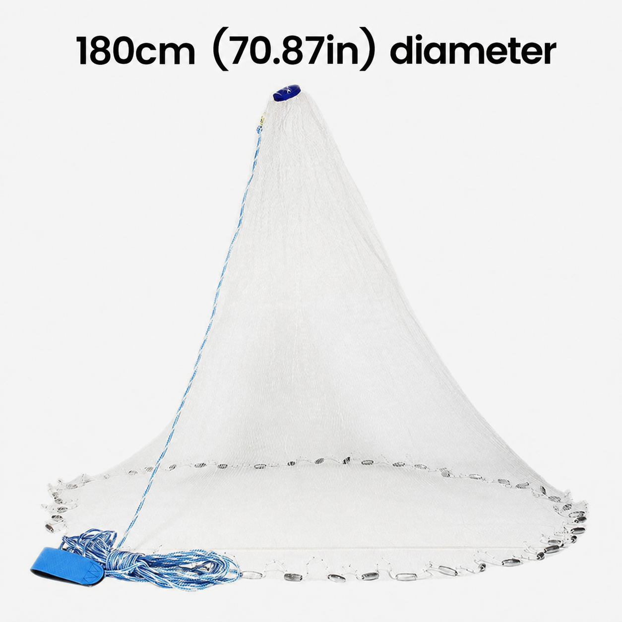 ⏳Time-Limited Special⏰Easy-Throw Cast Net – Heavy-Duty Mesh, Rapid Sinking & Versatile – For Freshwater & Saltwater 🐟