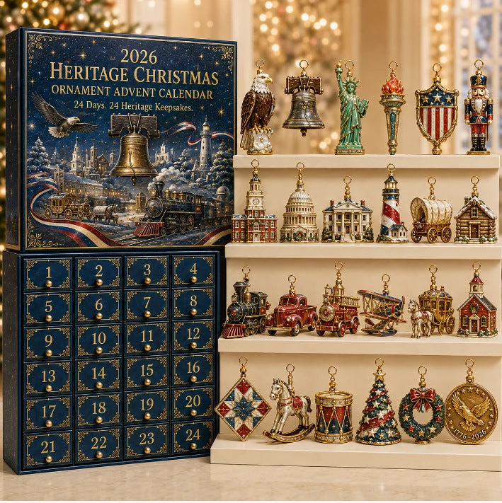 đĽLast 30pcsâ¨â° Limited anniversary editionâ¨50% OFF!đĽAmerica 250th Anniversary Heritage Christmas Advent Calendar