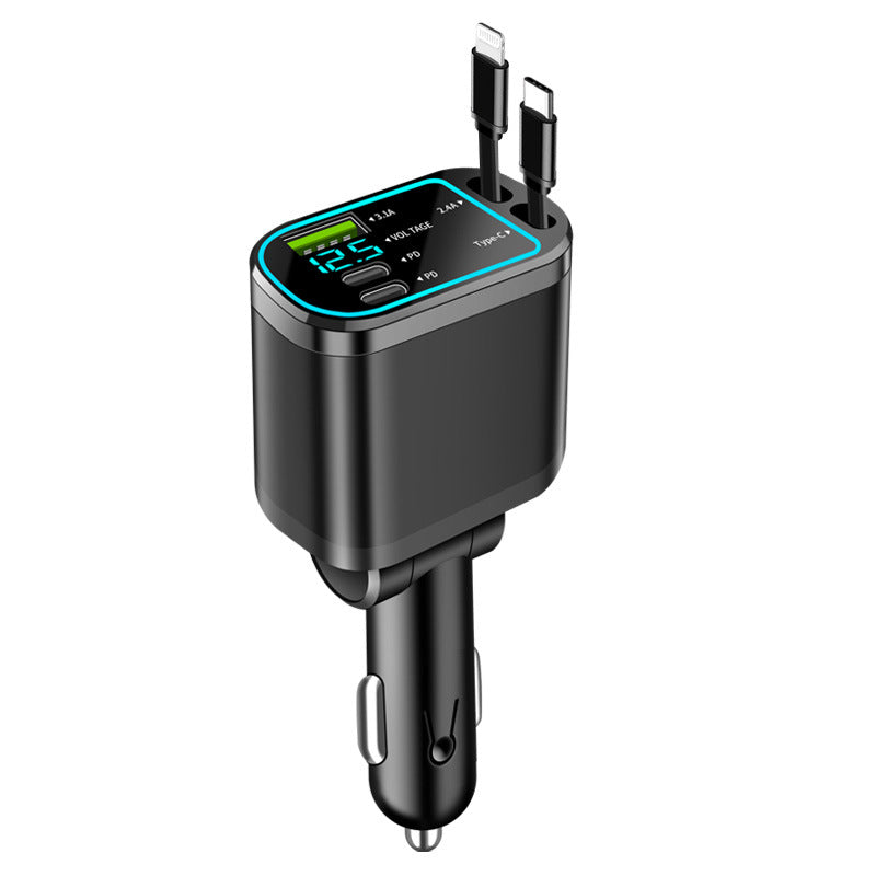⚡ The Car Charger That Charges 7 Devices & Lights Up Your Ride — Starry Ambient Light + 120W Fast Charging