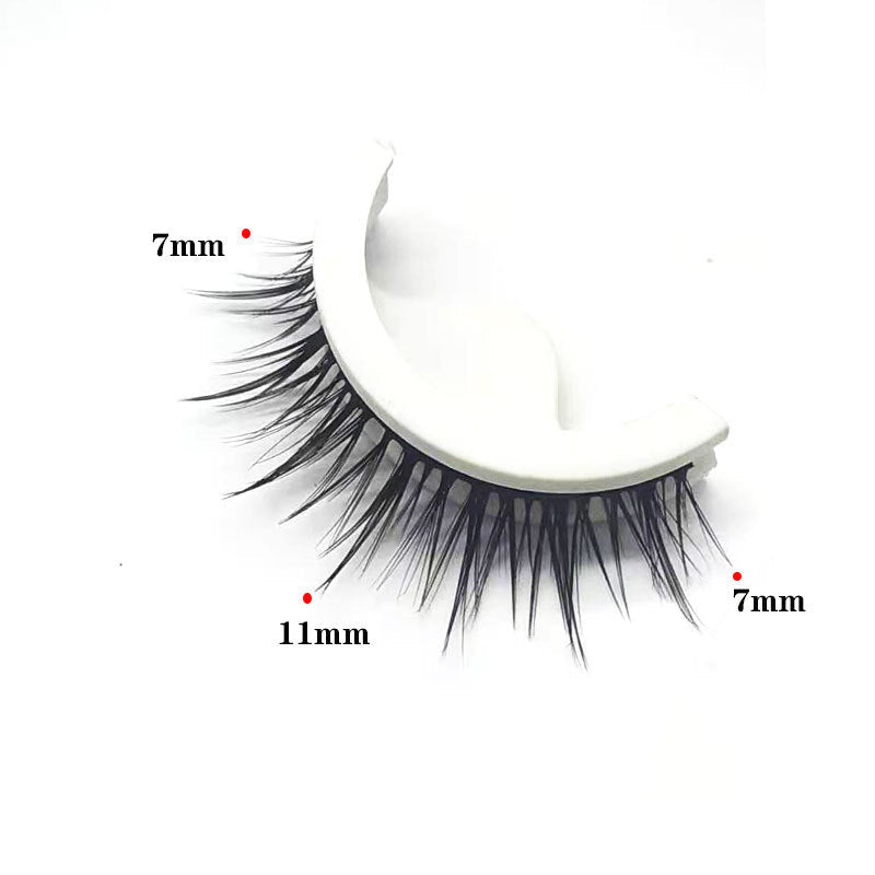 ๐๏ธReusable Self-Adhesive False Eyelashes โ 3-Pair Glue-Free Lash Set๐