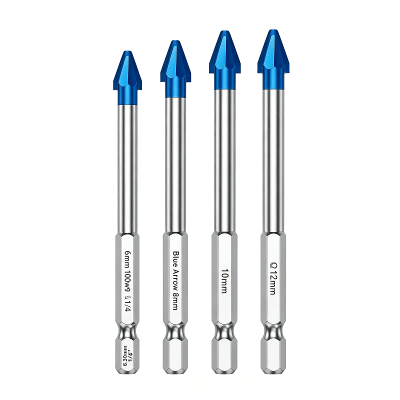 🔩✨ Carbide Eccentric Drill Bit – Sharp Hex-Shank Multi-Surface Drilling with Cleaner, Crack-Reduced Results
