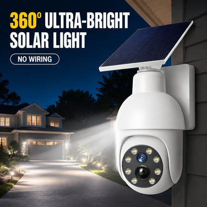 ⏰Final 6 Hours Sale 50% OFF🔥🔥 - Solar-Powered Simulated Surveillance Camera Street Light