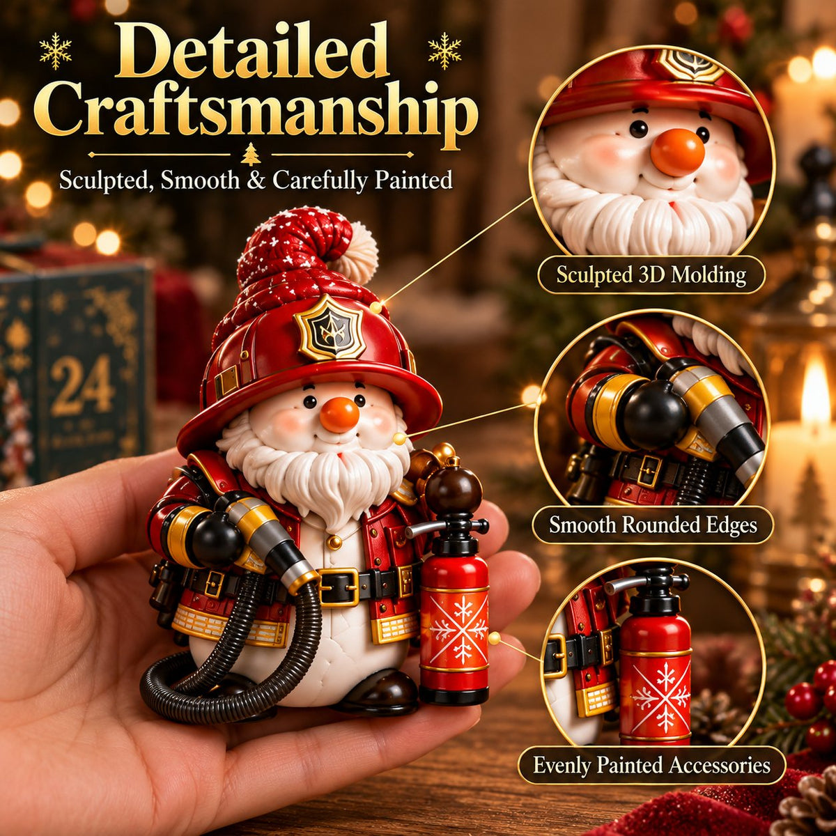 ⛄ Discover Festive Whimsy: 2026 Gnome & Snowman Jobs 24-Day Christmas Countdown Calendar