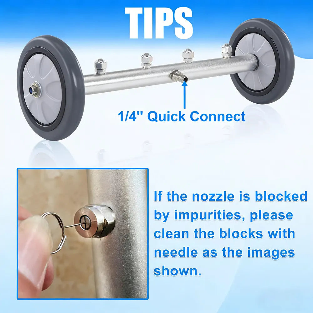 💦 High-Pressure Surface Cleaner