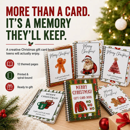 🔥 LIMITED-TIME 50% OFF - 🎄📚Christmas Gift Card Book