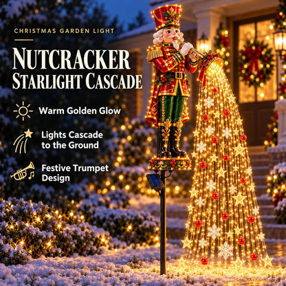Christmas Starlight Cascade Garden Decorations – 5 Festive Designs