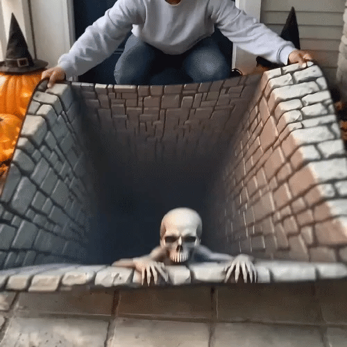 Halloween Horror Welcome Mat