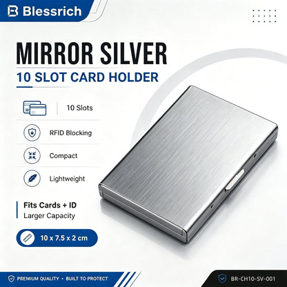 RFID Blocking Metal Card Holder