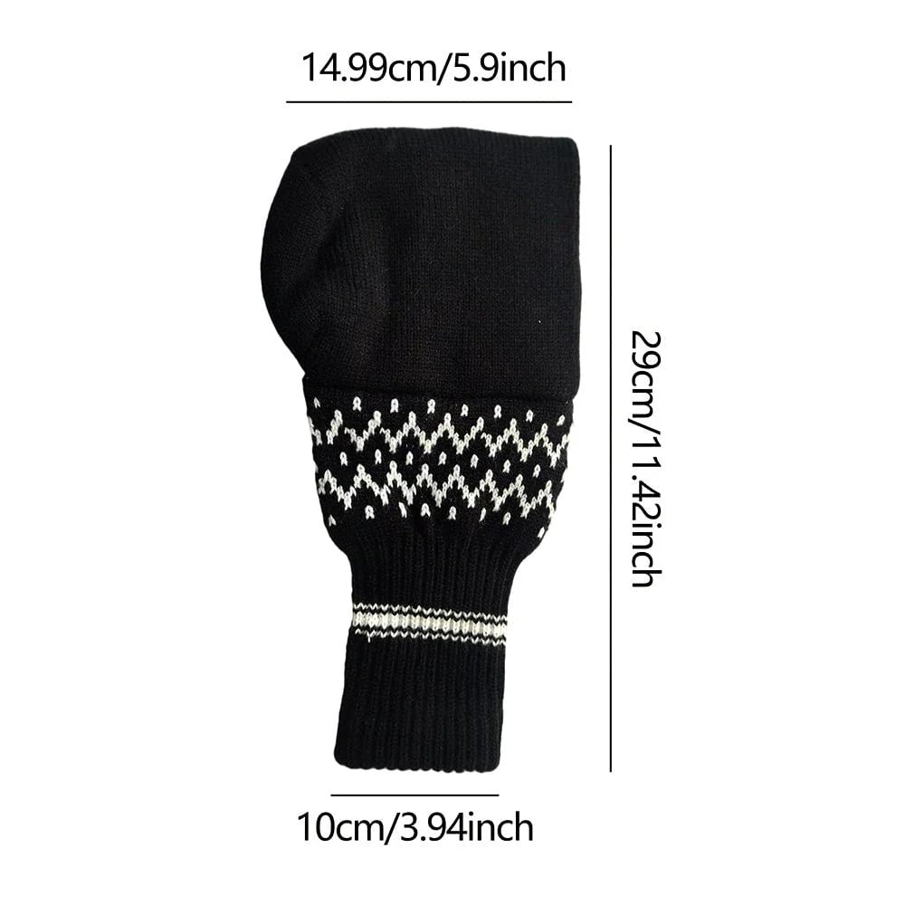 🏆Limited Time Sale 49% OFF⚡❄️Winter Knit Beer Bottle Gloves｜Striped Drink Cooler Sleeve🍻