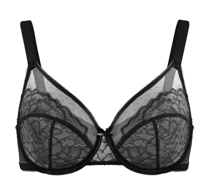 Unlined Comfort Unpadded Full Coverage Underwire Minimizer Bra