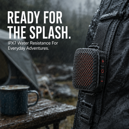 🔊🔥🔊 2026 New Magnetic Clip-On Bluetooth Speaker | IPX7 Waterproof, TWS Stereo & Ultra-Light Wearable Design