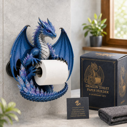 🐉Crystal Dragon Toilet Paper Holder