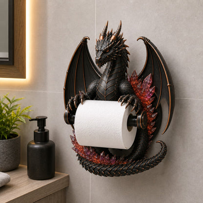 🐉Crystal Dragon Toilet Paper Holder