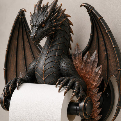 🐉Crystal Dragon Toilet Paper Holder