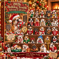 Mixed Coat Bulldog Crew