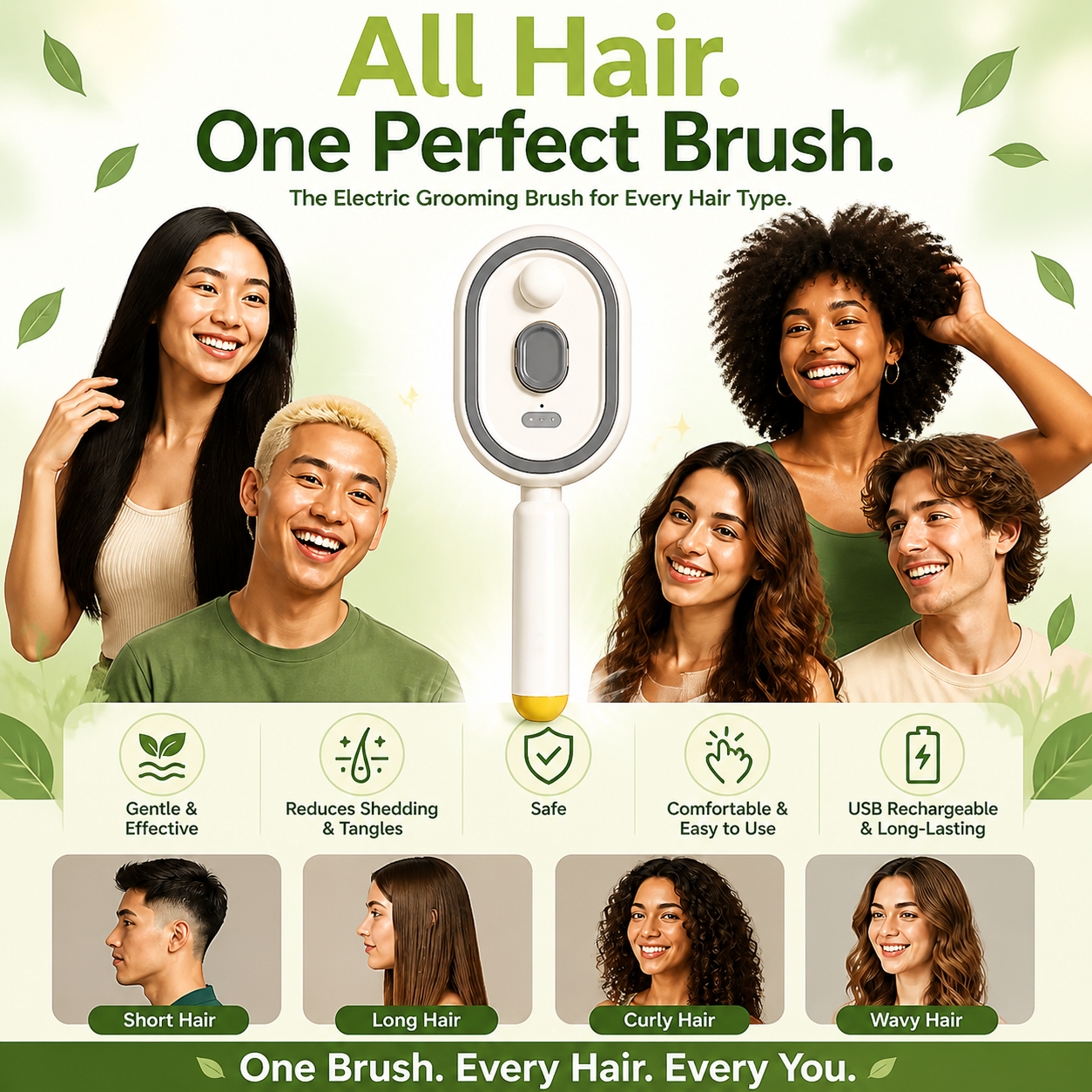 🖤2026 New Year · 50% OFF🖤Moisture Spray Hair Massage Comb