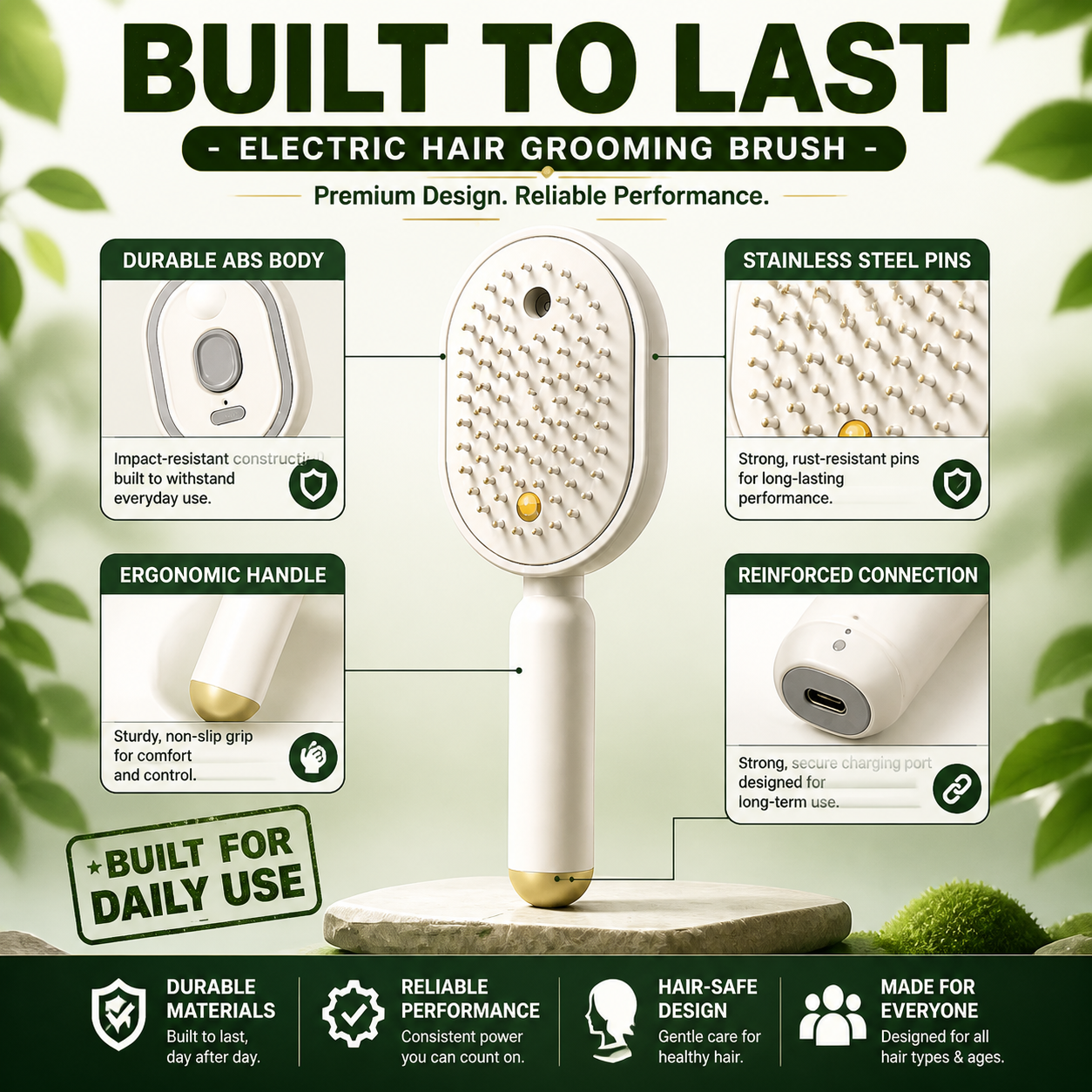 🖤2026 New Year · 50% OFF🖤Moisture Spray Hair Massage Comb