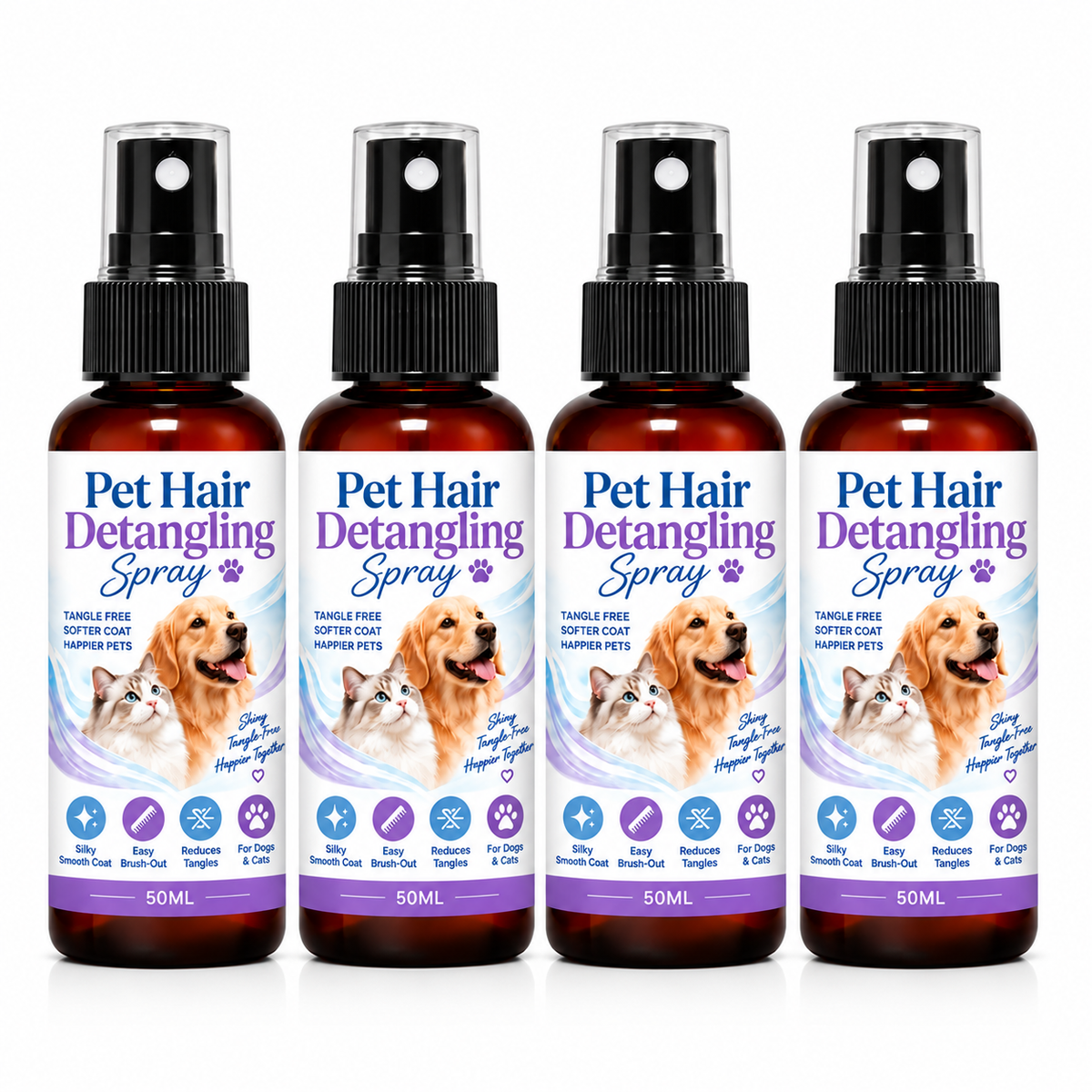 Pet Detangling & Smoothing Grooming Spray