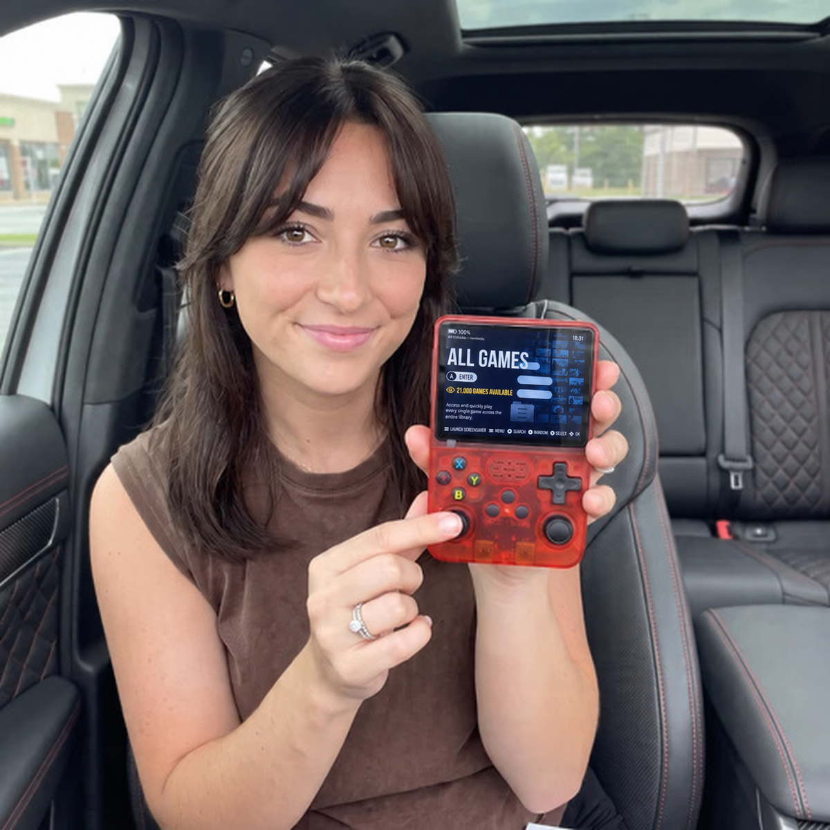 Ausbs Pro 2.0 — R36S Retro Handheld Console