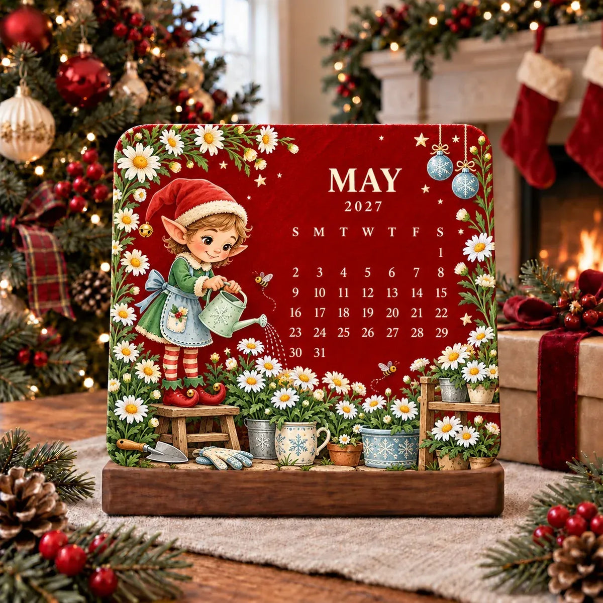 🎄🌱 Christmas Limited Edition – Eco-Friendly Plantable “Timeless” Seed Calendar 2027 🌸🌿