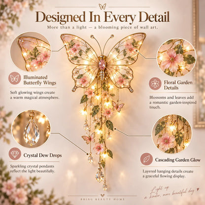 🔥Last Day 49%🦋Butterfly Garden Light - 31.5-Inch