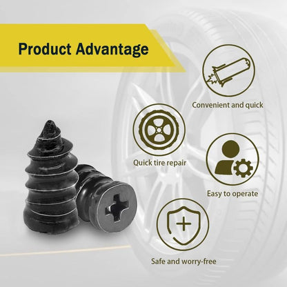 Last Day 49% OFF🚗Tire Repair Rubber Nails Kit