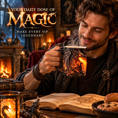Dragonfire 3D Heat-Reveal Magic Mug – product view 5