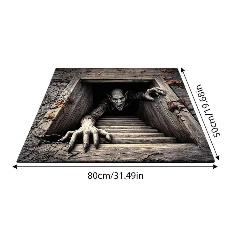 Halloween Horror Welcome Mat
