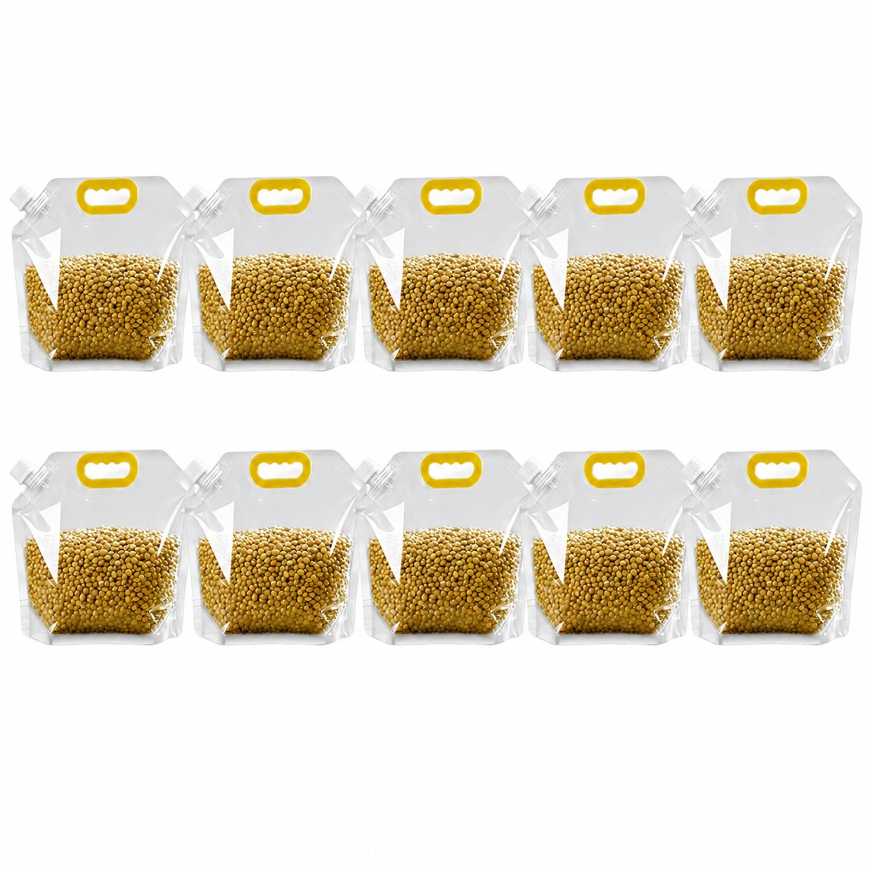 Reusable Leak-Proof Food Storage Sealed Bags with Portable Handle