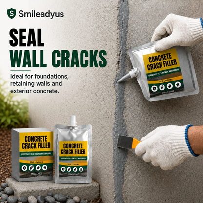 🏠 Waterproof Concrete Crack Filler for Indoor & Outdoor Use