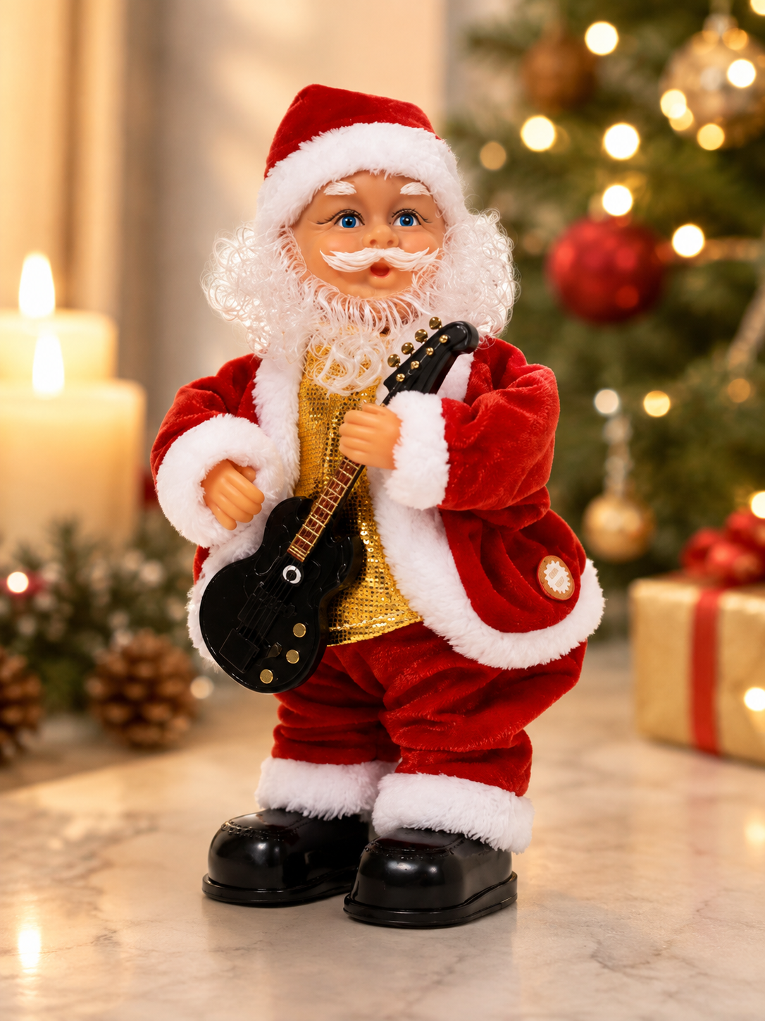 🎅 Dancing Santa Claus Toy with Music