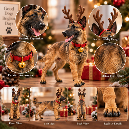 HOT SALE🎉24 Days of Belgian Malinois Joy — 24 Unique Collectible Figurines 3