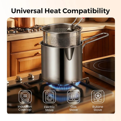 Multifunctional Stainless Steel Fryer