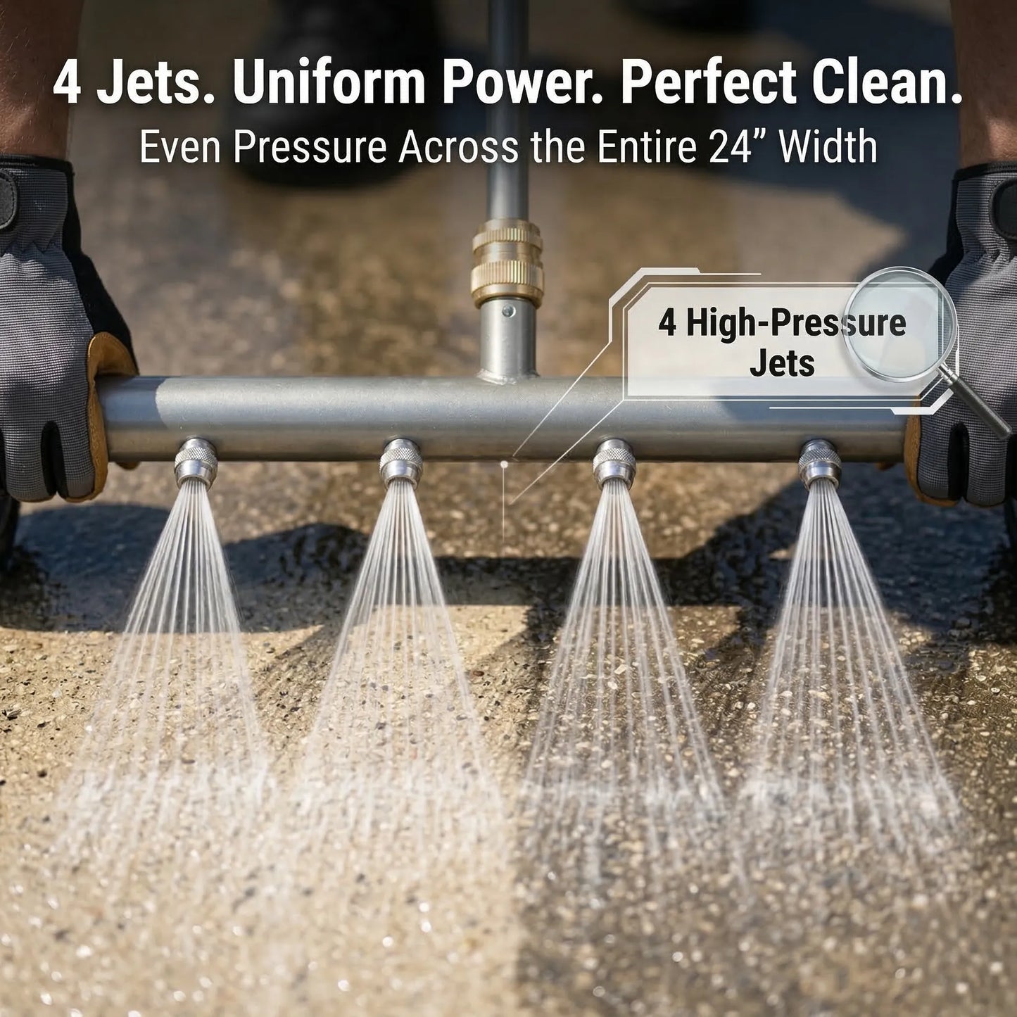 💦 High-Pressure Surface Cleaner