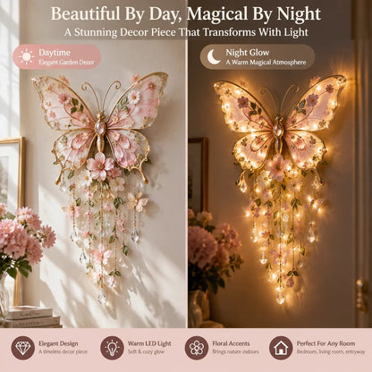 🔥Last Day 49%🦋Butterfly Garden Light - 31.5-Inch