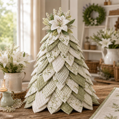 Sunflower Bee Garden Tree DIY Kit – Handmade Fabric Tabletop Decor