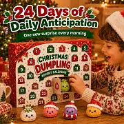 🎄Christmas Dumpling Advent Calendar 2026 | 24 Days of Squishy Surprises🎁
