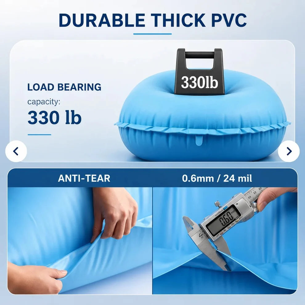Uirway Heavy-Duty PVC Winter Pool Pillow for Above-Ground Pools