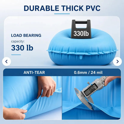 Uirway Heavy-Duty PVC Winter Pool Pillow for Above-Ground Pools