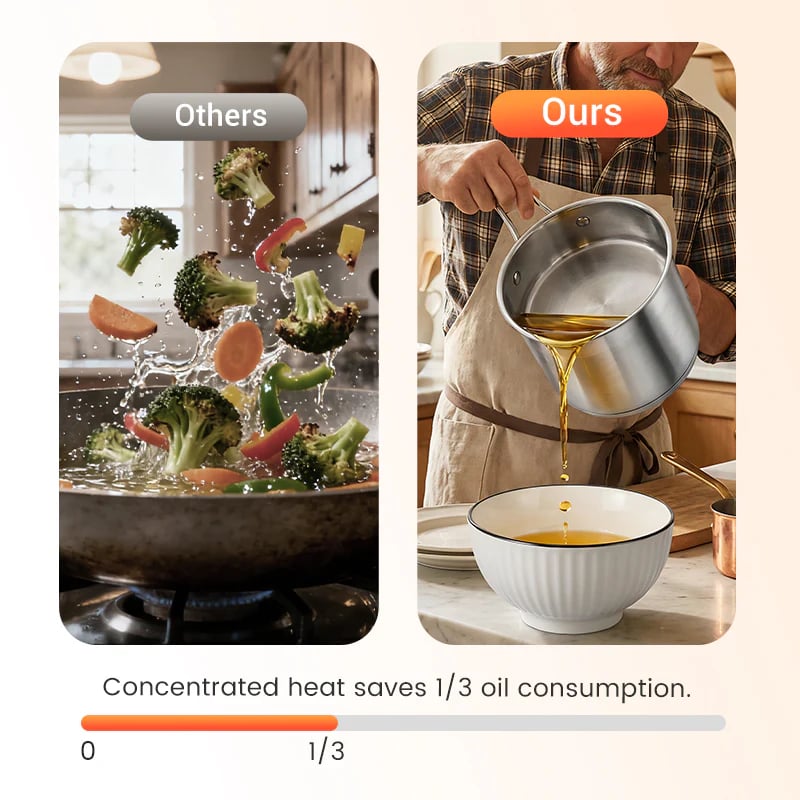 Multifunctional Stainless Steel Fryer