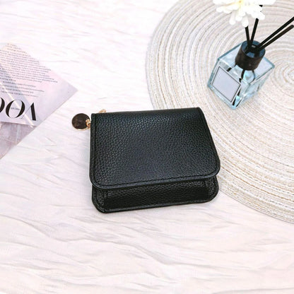 🌹RFID Short Wallets for Women – Fashionable Card Holder with Key Ring & Coin Purse