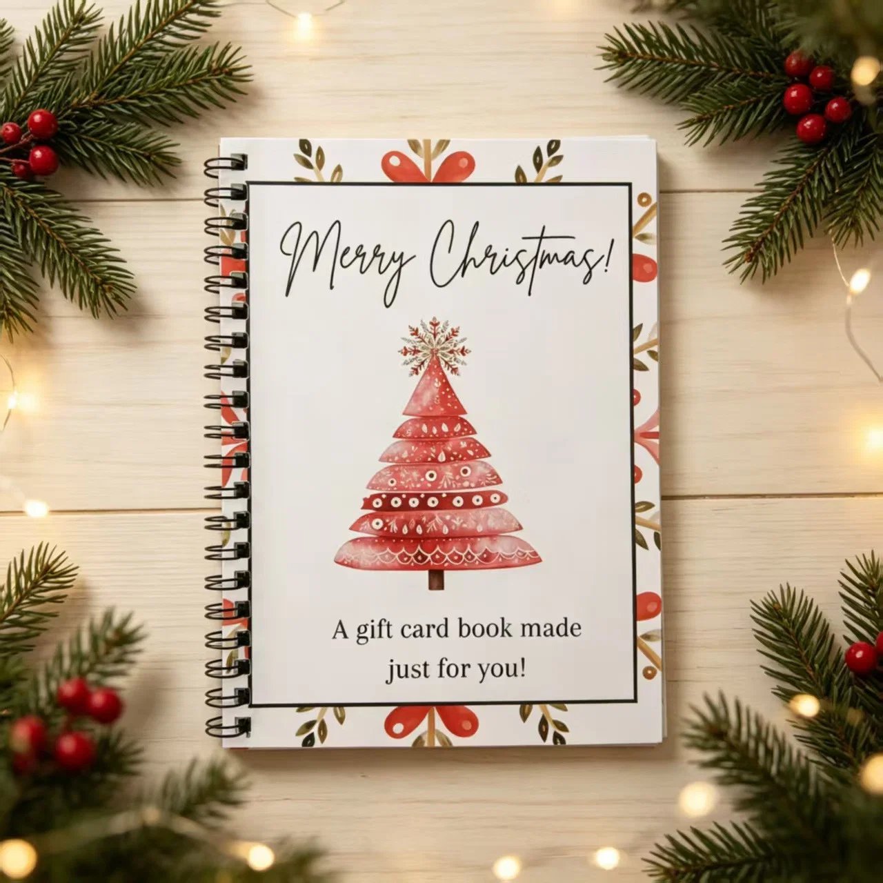 🔥 LIMITED-TIME 50% OFF - 🎄📚Christmas Gift Card Book