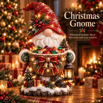 🎄 ✨ Lighted Christmas Candy Bowl Collection – 5 Festive Holiday Designs