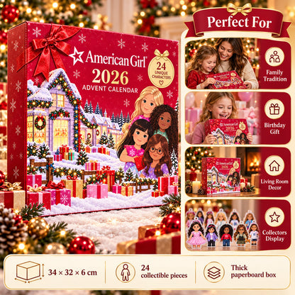 24-Day Pink Advent Calendar with Collector Minis