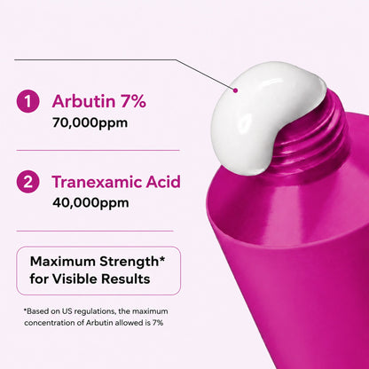 Arbutin 7% + Tranexamic Acid 4% Cream