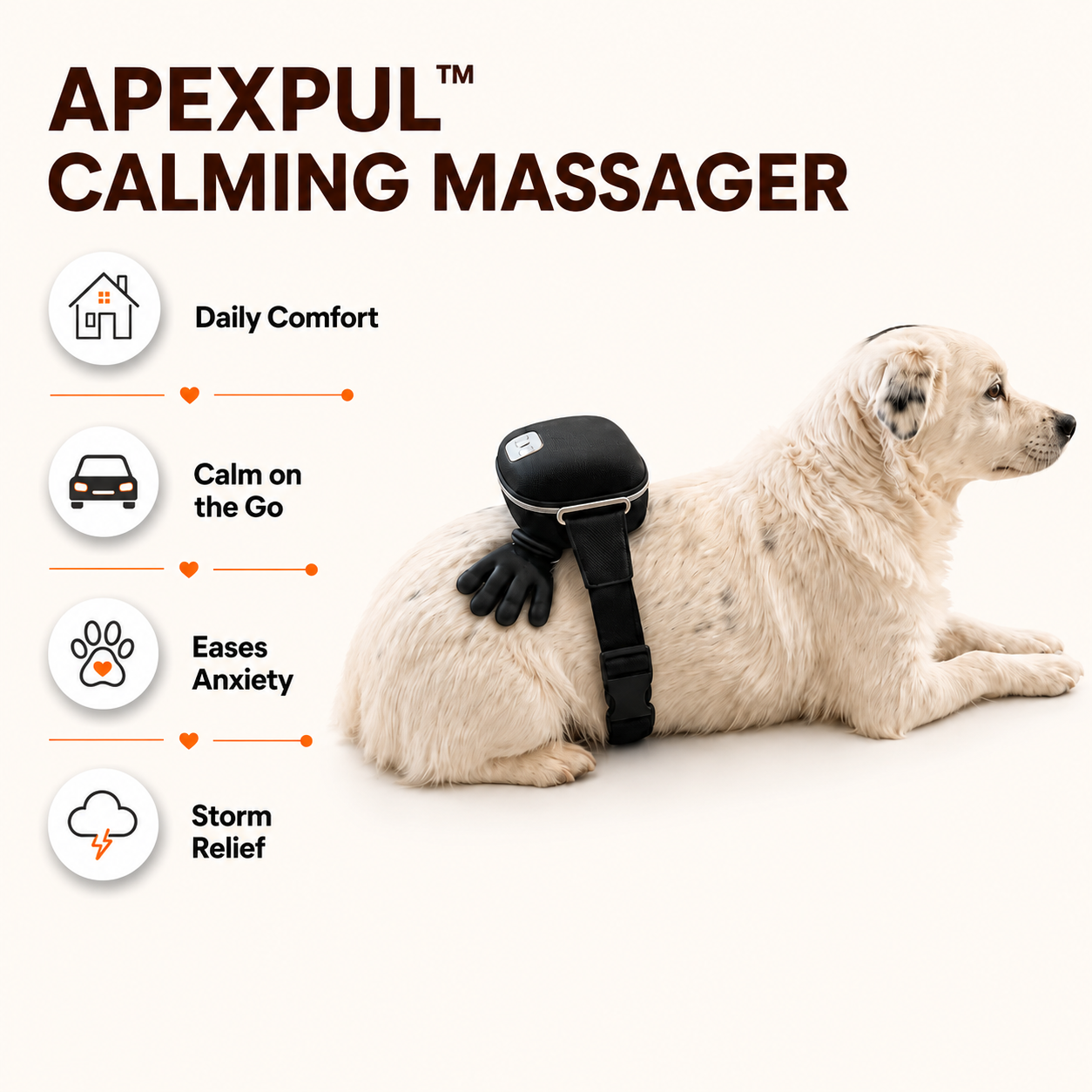 SMILEADYUS™ Calming Massager: For Pets & People 🐶