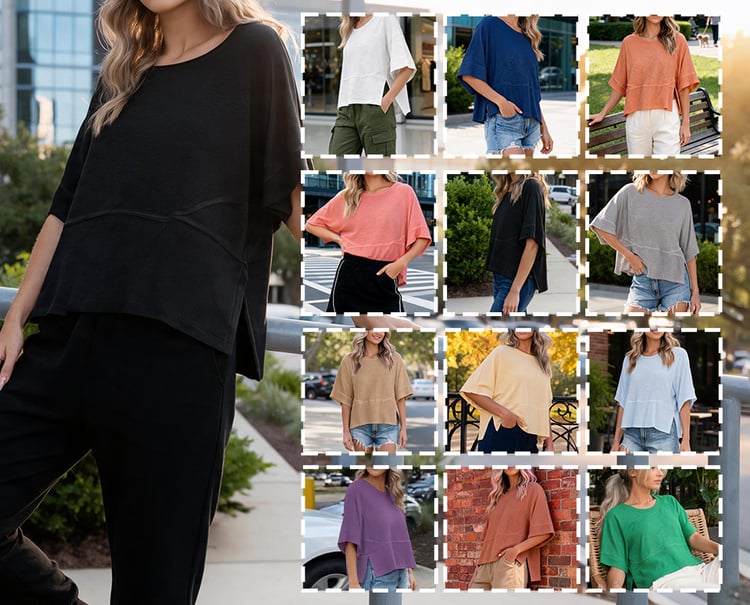Multiple colors and everyday styling options