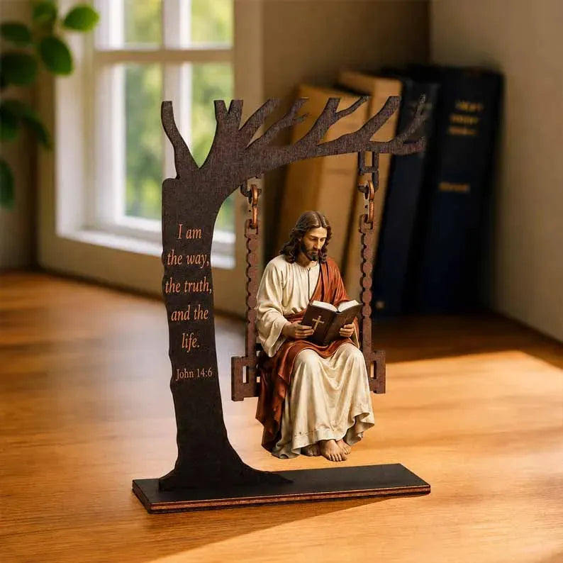 Christian Jesus Swing Ornament