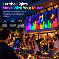 7.9 × 7.9 ft — 256 LEDs
